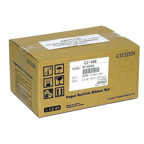 CITIZEN Mediaset für CZ-01 Drucker 11x20cm (4.5x8inch) für 220 Bilder