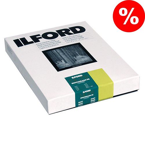 ILFORD Multigrade FB Classic Matt 5K Schwarzweiß-Fotopapier 24x30cm 50 Blatt