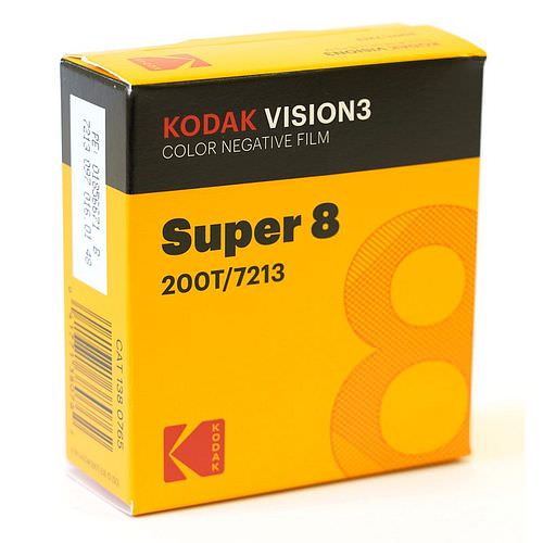 KODAK Vision3 200T 7213 Super 8, 8mm x 15m