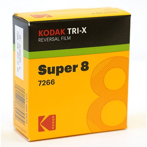 KODAK Tri-X 200D/160T 7266 Super 8, 8mm x 15m