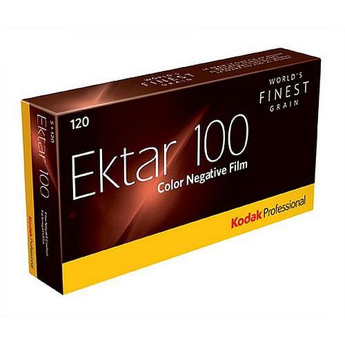 KODAK Ektar 100 Negativ-Farbfilm, Professional 120 Rollfilm 5 Stück Super-Aktionspreis