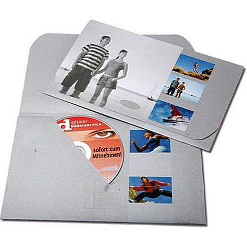 Bildertaschen Maxi SilverLine für Bilder bis 15x23cm, 500 Stück