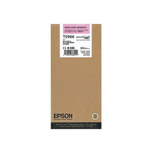 EPSON T5966 Tintenpatrone vivid light magenta 350ml