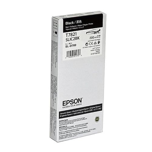 EPSON Ink Cartridge Black 200 ml für Surelab SL-D700