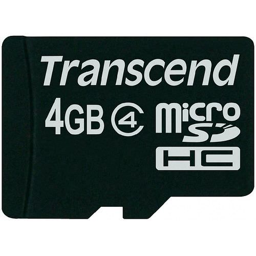 TRANSCEND Secure Digital microSDHC 4GB Class 10 + SD Adapter Aktionspreis