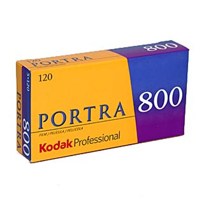 KODAK Portra 800 Negativ-Farbfilm Rollfilm 120 5 Stück 