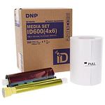 DNP Mediaset für ID600 Passbild-Drucker 10x15cm (4x6inch) für 350 Prints