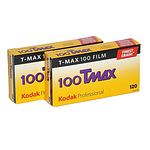 KODAK T-Max 100 (TMX) Schwarzweißfilm, 120, 2x 5 Stück