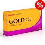 KODAK Gold 200 Negativ-Farbfilm, 120 Rollfilm 5 Stück Aktionspreis