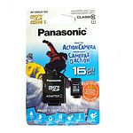 PANASONIC Secure Digital microSDHC 16GB Class 10 mit Adapter