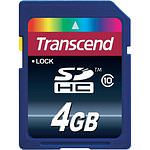 TRANSCEND Secure Digital HC 4 GB Class 10
