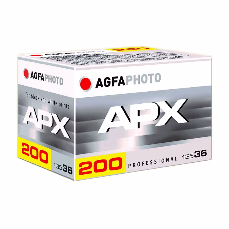 AGFAPHOTO Pan APX 200 Schwarzweißfilm, 135-36 <span style="color: #d61717; font-weight: bold;">NEU