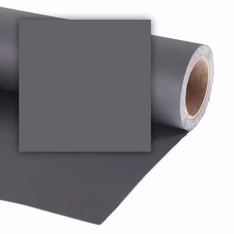 COLORAMA Hintergrundkarton Charcoal 1,35x11m