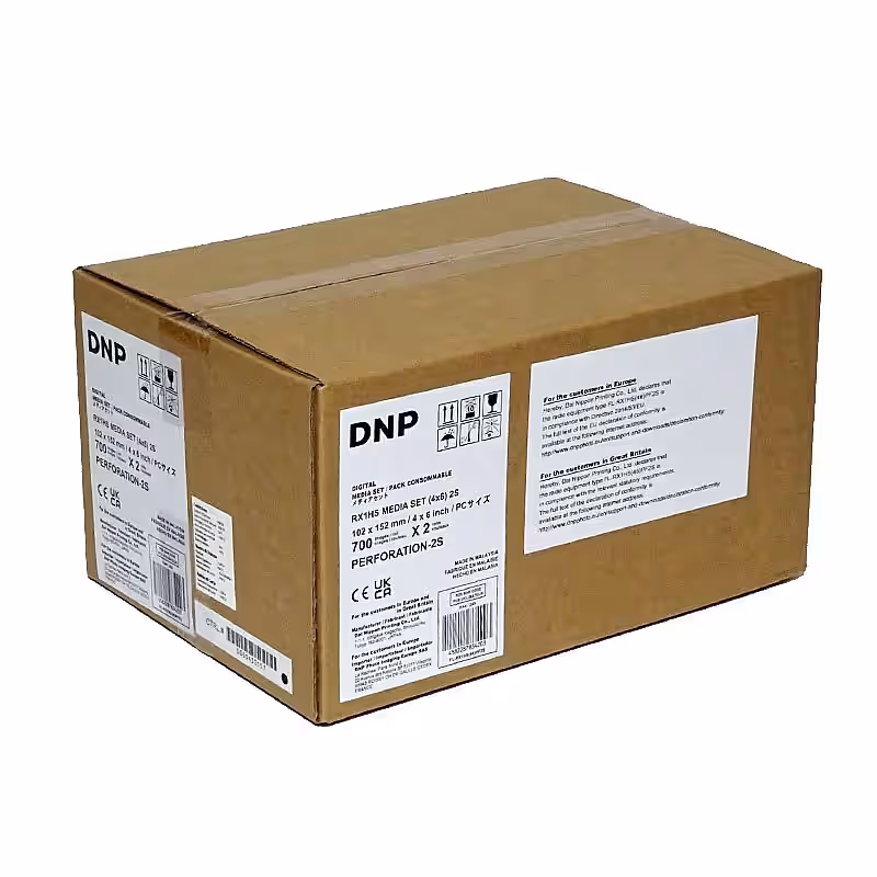 DNP Mediaset perforiert 4x3 für DS-RX1 HS Drucker 10x15cm (4x6inch) für 1400 Prints