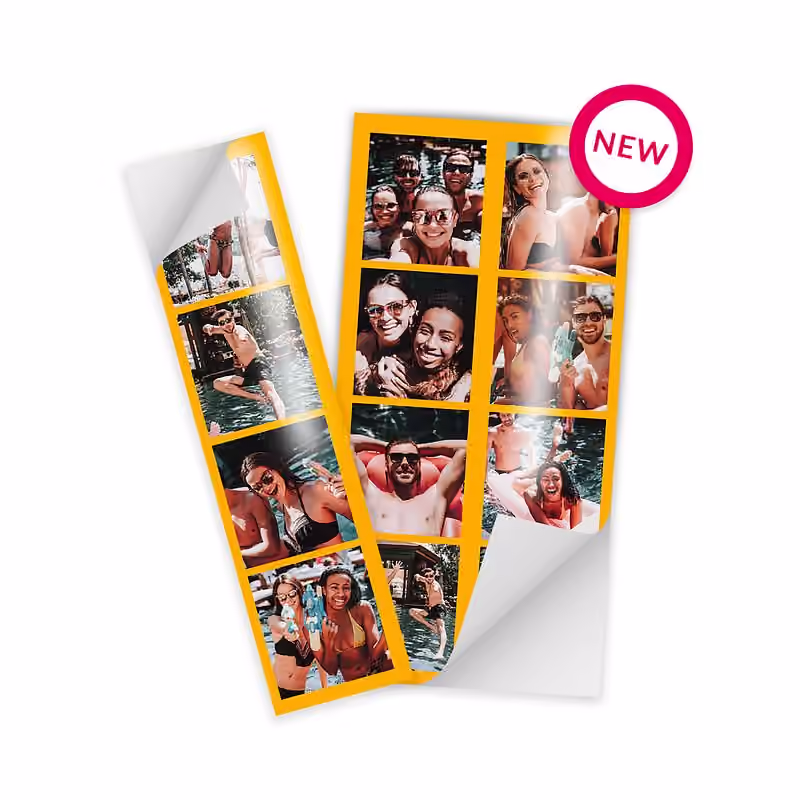 DNP Perforated Sticker 3 Stripes, 3 Streifen Aufkleber Mediaset für DS 620 Drucker 15x20cm (6x8inch) für 400 Bilder