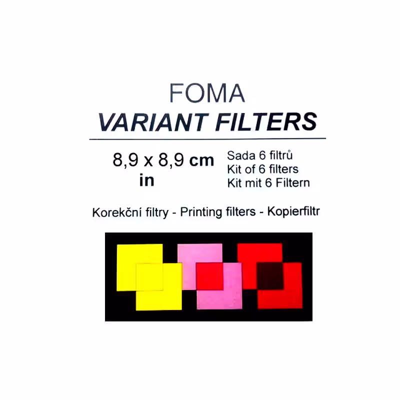FOMA Variant Multigrade Filtersatz 8,9x8,9cm