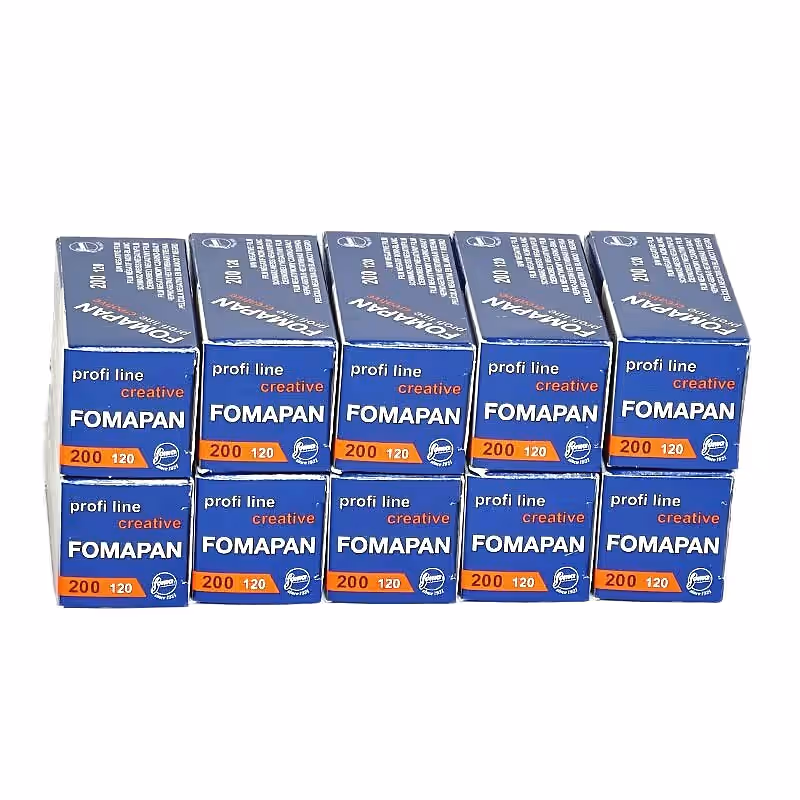 FOMA Fomapan Creative 200 Schwarzweißfilm, 120, 10 Stück