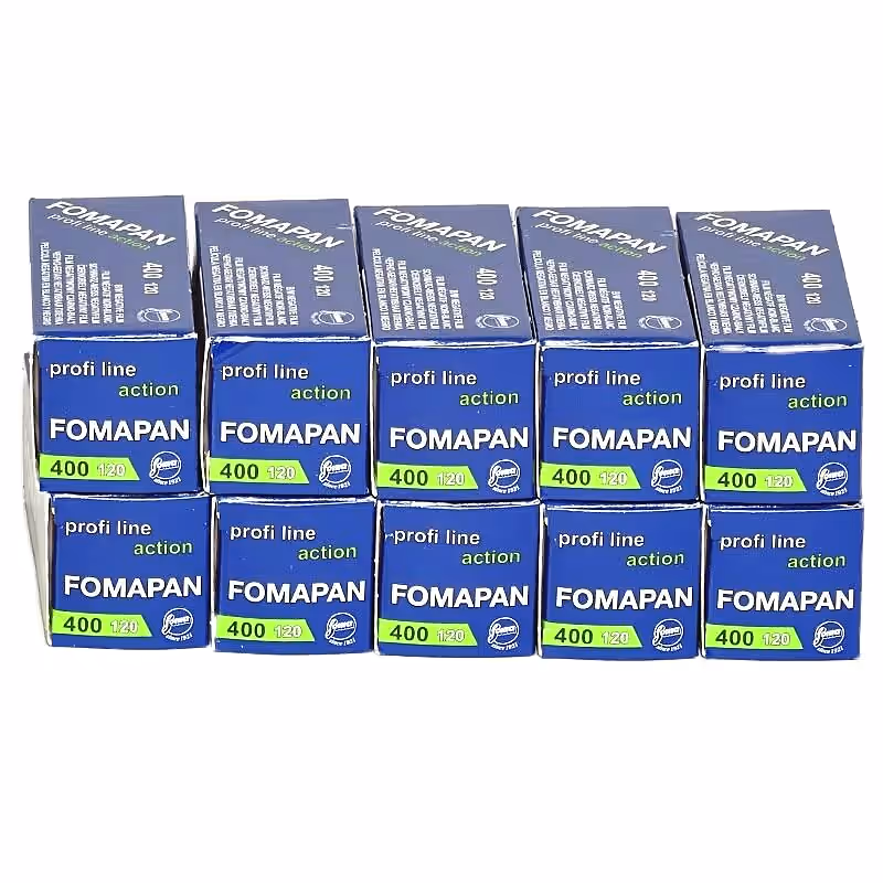 FOMA Fomapan Action 400 Schwarzweißfilm, 120, 10 Stück