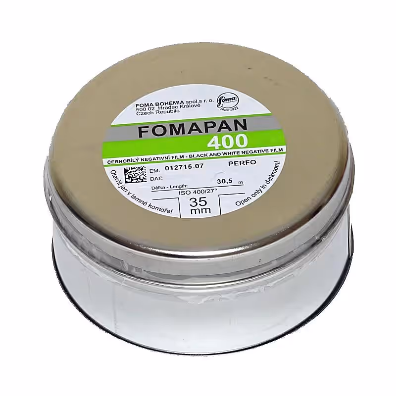 FOMA Fomapan 400 Schwarzweißfilm, 35mm x 30,5m