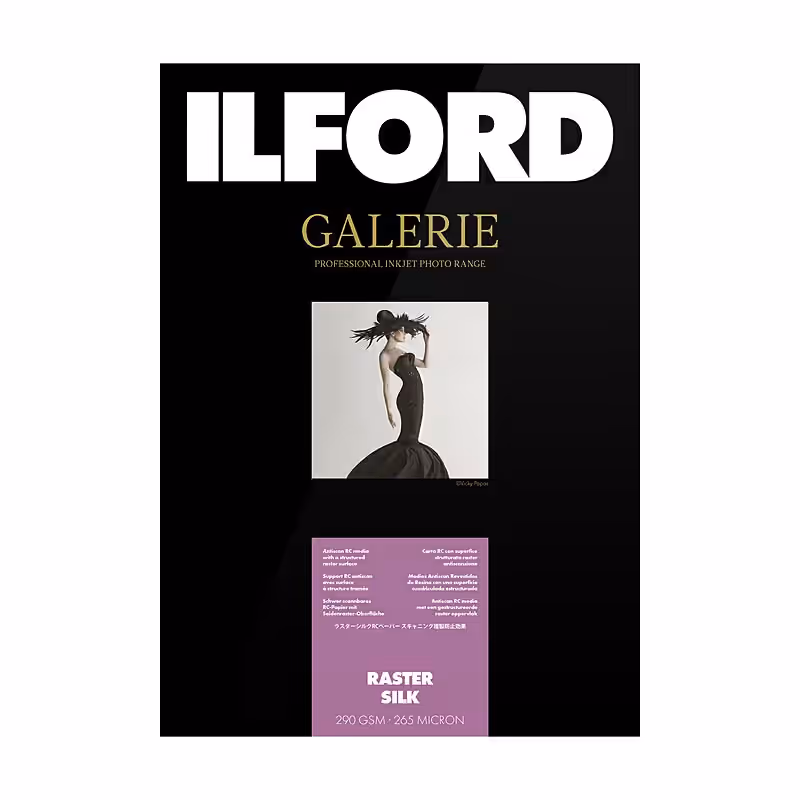 ILFORD Galerie Raster Silk 290g/m² A3 29,7x42cm 25 Blatt