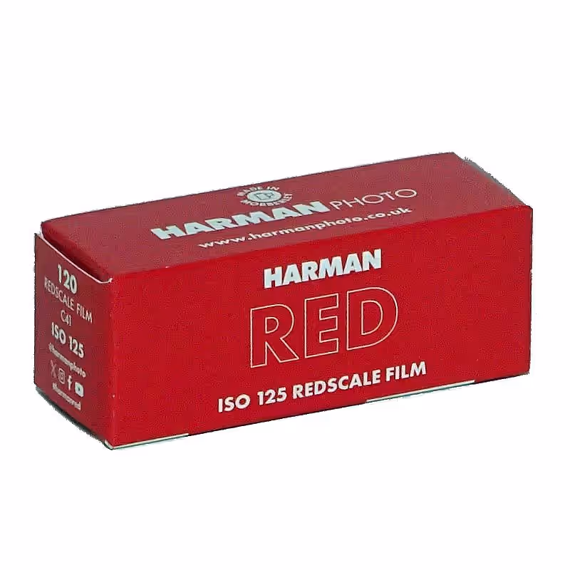 HARMAN Redscale 125 Negativ-Farbfilm, 120 Rollfilm
