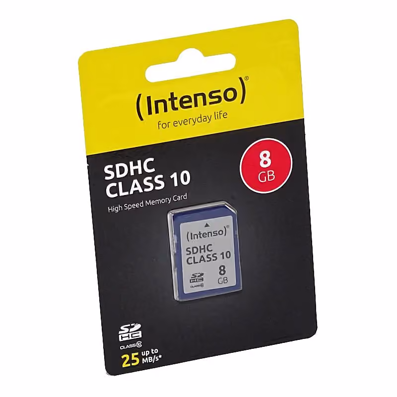 INTENSO Secure Digital HC 8 GB Class 10