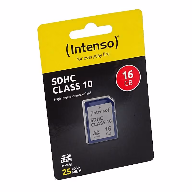 INTENSO Secure Digital HC 16 GB Class 10