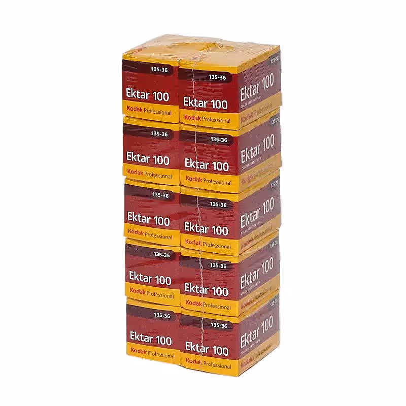 KODAK Ektar 100 Professional Negativ-Farbfilm, 135-36, 10 Stück