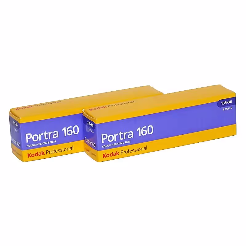 KODAK Portra 160 Negativ-Farbfilm, 135-36, 2x 5 Stück