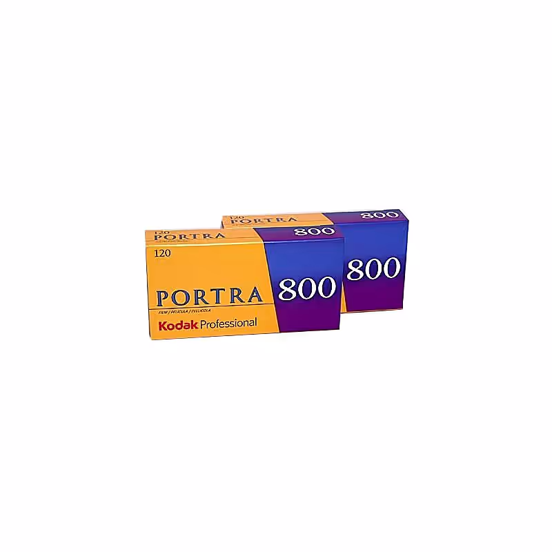 KODAK Portra 800 Negativ-Farbfilm, Rollfilm 120, 2x 5 Stück