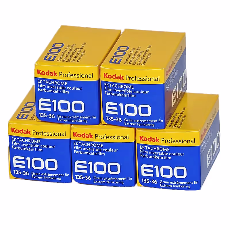 KODAK Ektachrome E 100 (Umkehrfilm), 135-36, 5 Stück