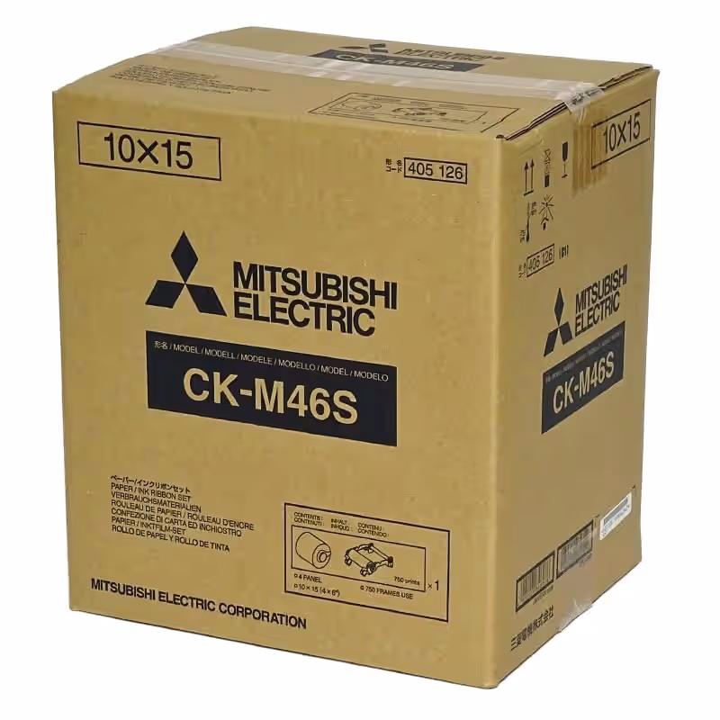 MITSUBISHI CK M46s 10x15cm (4x6inch) für 750 Bilder