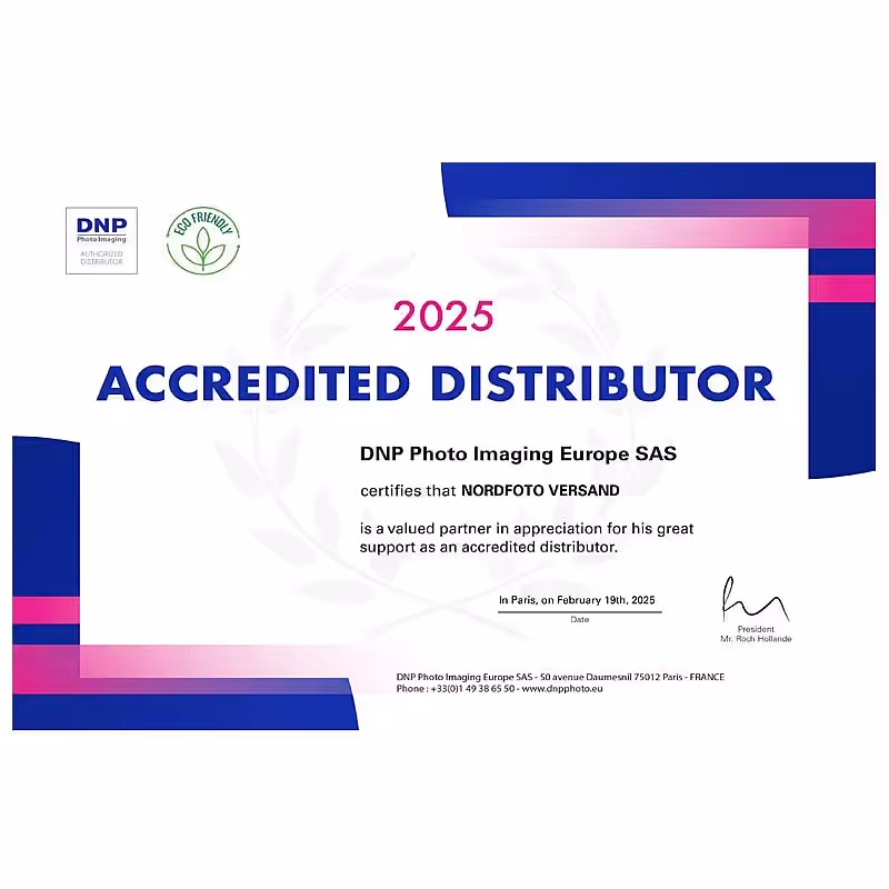 DNP Mediaset Premium (PD) für QW410 Drucker <span style="color: #d61717; font-weight: bold;">11x20cm (4.5x8inch) für 220 Bilder – Bild 2