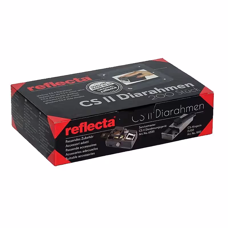 REFLECTA CS II Diarahmen 1,8mm 24x36 mm 200 Stück