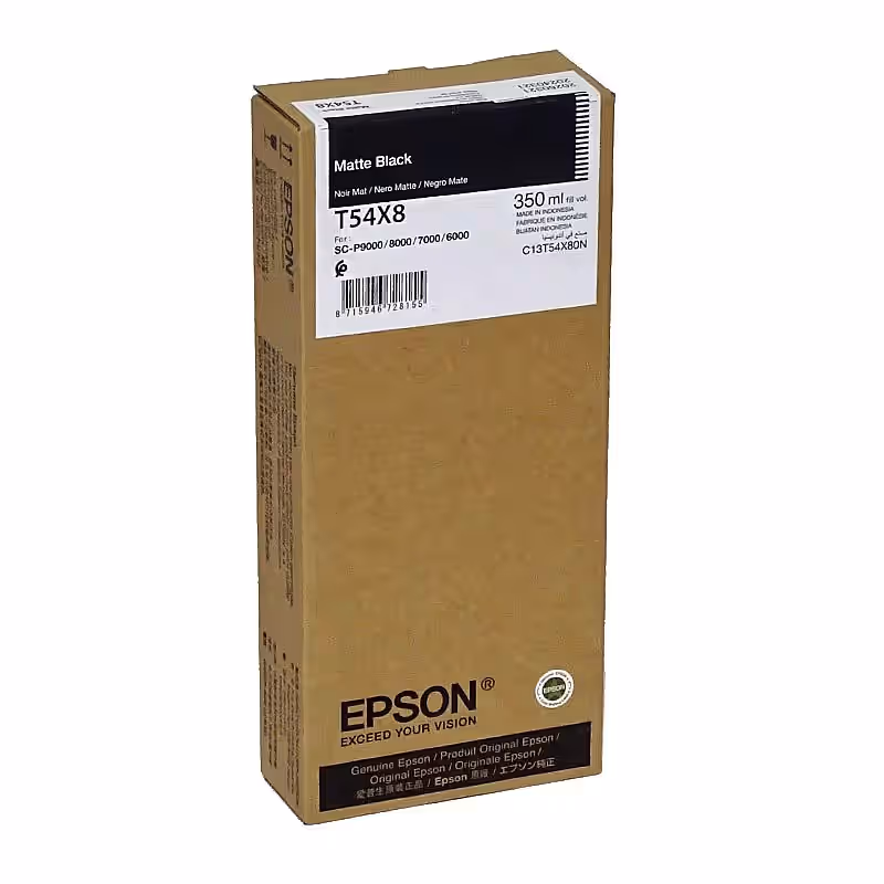 EPSON T54X800 Tintenpatrone matt black 350 ml für SC-P6/7/8/9000