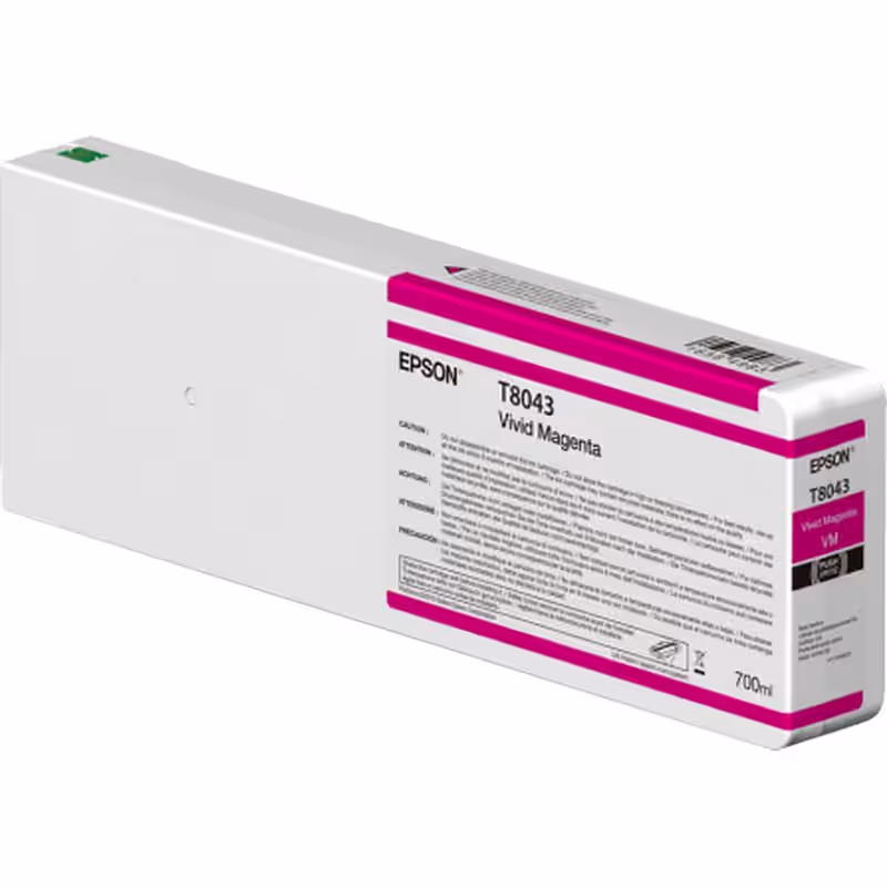 EPSON T8043-P6/7/8/9000 Ultrachrome HD/HDX Vivid Magenta 700 ml