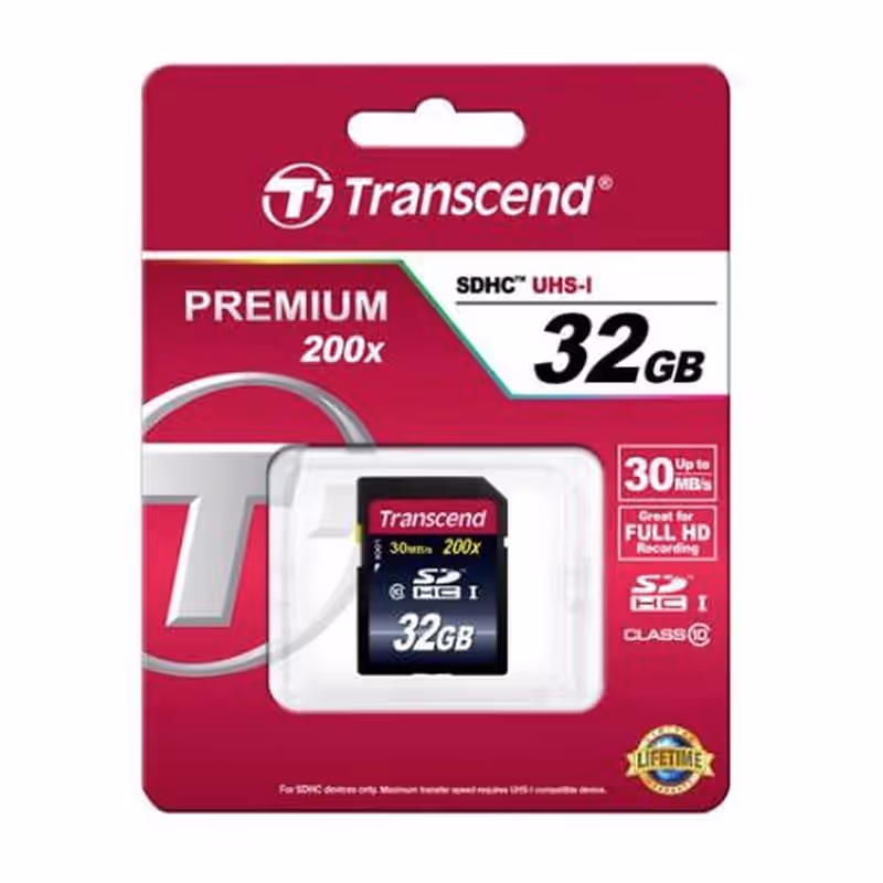 TRANSCEND Secure Digital HC 32 GB Premium Class 10