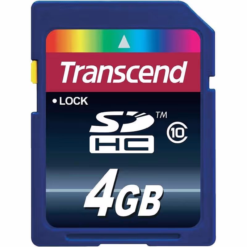 TRANSCEND Secure Digital HC 4 GB Class 10